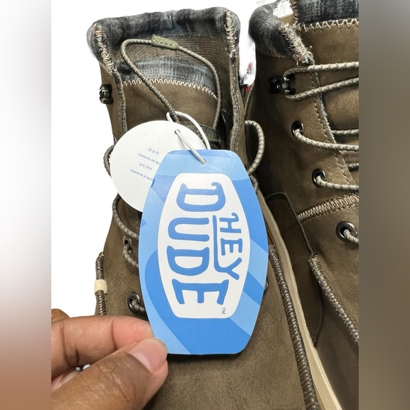 NWT - Hey Dude Men’s boots - Bradley Classic (walnut) -  Size 14 - Picture 2 of 8